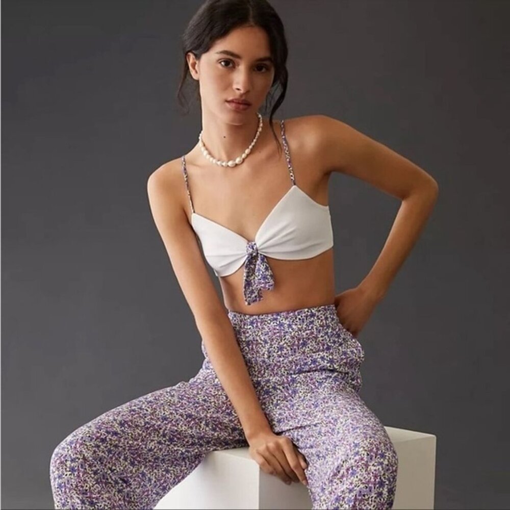 Favorite Daughter Savannah Bra Top in White